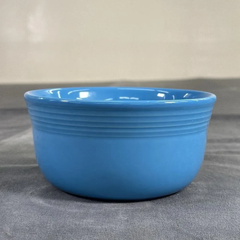 NEW Fiestaware Peackcock Blue Retired Color GUSTO 28 oz Bowl Bnfts Charity